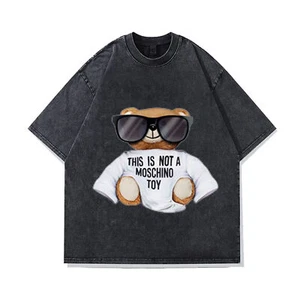 Trendy Womens Oversized Tee Shirts - Graphic Tees, Washed T-Shirts - Picture 1 of 6