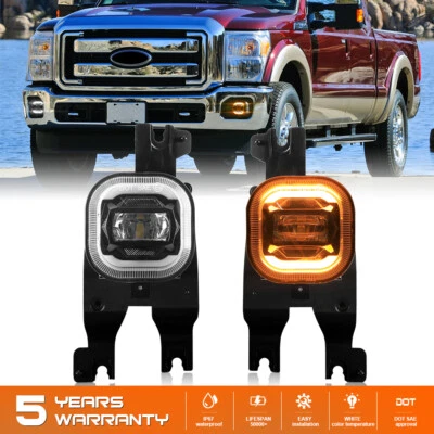 Luces antiniebla LED SUPER DUTY luces de parachoques para Ford 2008~10 F-250 F-350 F-450 F-550  Foto 1 de 4