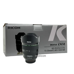 New PENTAX HD PENTAX-D FA 15-30mm f2.8 ED SDM WR Lens K Mount Full-Frame Format - Picture 1 of 6