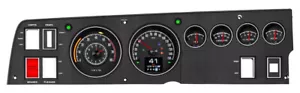 Dodge Charger Retrotech 1968 Dakota Digital sistema de calibre analógico RTX-68D-CHG-X - Imagen 1 de 20