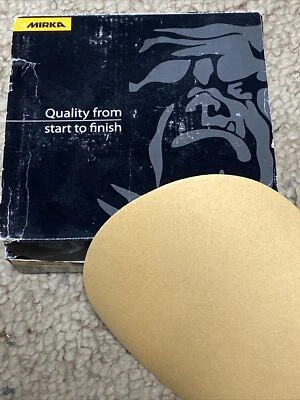 Disco de agarre Mirka Abrasivos 23-622-180 Serie 23 Dorado 6", Caja de 25 Foto 1 de 3