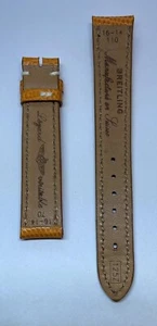 BREITLING ORANGE LIZARD LEATHER STRAP 16MM - Picture 1 of 2