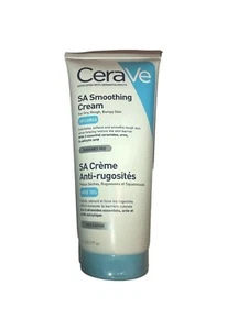 CeraVe SA Glättungscreme für trockene, raue, holprige Haut mit Ceramiden, Harnstoff 6oz - Bild 1 von 5