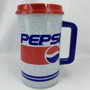 Pepsi 32 Unzen Thermo Buckskin Joe Park & Railway Whirley Travel Mug Vintage 90er - Bild 1 von 19