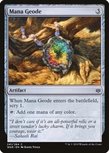 MTG C REGULÄR (KRIEG) WAR OF FUNKEN - LP MANA GEODE 241/264 - Bild 1 von 1
