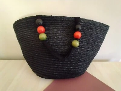 Vintage Wallis Medium Basket Tote Bag - Image 1 of 3
