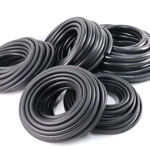 Fuel Line Hose Gas Lines Rubber NBR Push on Hose 5/32" 1/4" 5/16" 3/8" 1/2" 5/8" - Picture 1 of 17