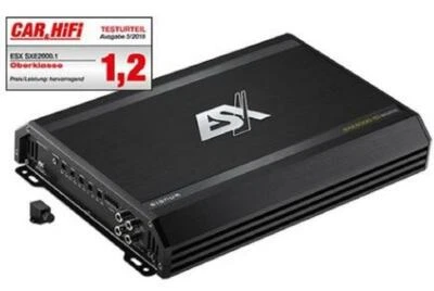 ESX SXE2000.1D SIGNUM Digital Monoblock Mono Class D Digital Verstärker 2000 W - Bild 1 von 4