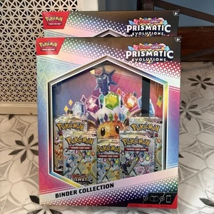 Lot of 2 Pokémon TCG Prismatic Evolutions Binder Collection Sealed - Picture 1 of 12