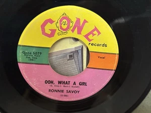 RONNIE SAVOY-1959 OOH WHAT A GIRL/LOVE ME AS I LOVE YOU/VG VINYL /SOUNDS GOOD - Picture 1 of 5