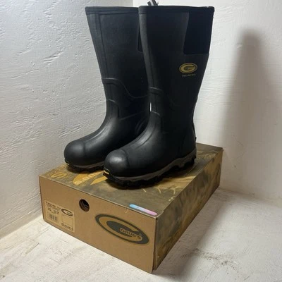 NEW Grub’s Treeline 10.5 Sub-Zero Feild Boot Black Men’s Size 6 Charcoal NIB NWT - Image 1 of 4