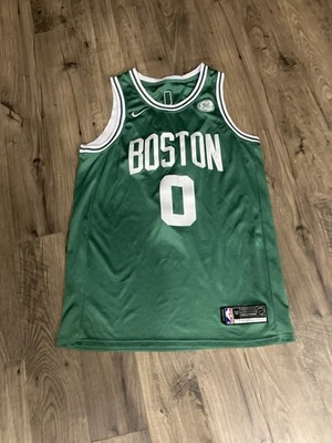 Camiseta Jayson Tatum Boston Celtics Verde #0 Swingman ENVÍO RÁPIDO Foto 1 de 4