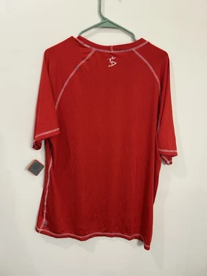 Camiseta Para Hombres XL Uzzi Roja UPF 50 Anfibio Ropa Activa Manga Corta NUEVA Foto 1 de 4