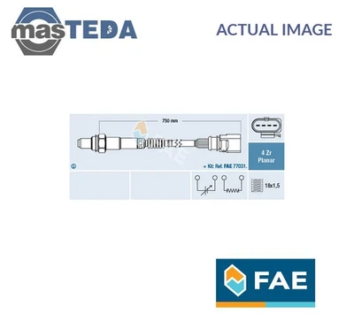 77901 LAMBDA OXYGEN O2 SENSOR POST-CATALYST FAE FOR VW PASSAT,GOLF VI - Image 1 of 4