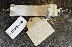 Cream Steve Madden Handbag Purse Crossbody Strap Replacement Credit Card Pouch - Picture 1 of 5