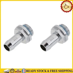 G1/4 Thread Soft Tube Connector for PC Water Cooling System(9mm) - Afbeelding 1 van 7