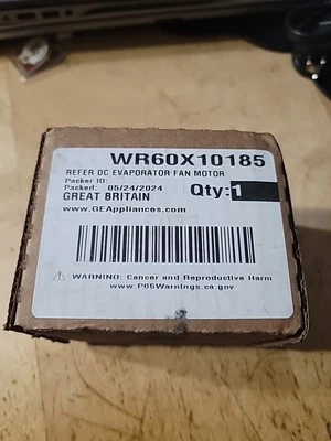 Motor ventilador evaporador refrigerador WR60X10185 Foto 1 de 2