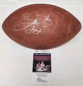 Emmitt Smith Signed Autographed Official Wilson Duke Football COWBOYS JSA COA - Picture 1 of 3