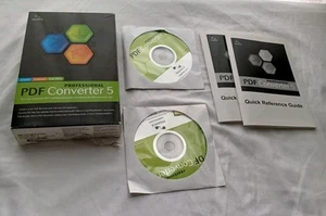 Nuance PDF Converter 5 Professional Edition CD Complete with Key Code As Is - Picture 1 of 3