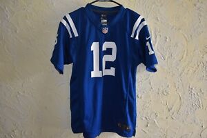 NIKE NFL PLAYERS ON FIELD Andrew Luck Indianapolis Colts No 12 Jersey Size XL