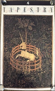 1985 "The Unicorn In Captivity" Metropolitan Museum Of Art Poster Nr MINT 24x14 - Picture 1 of 14