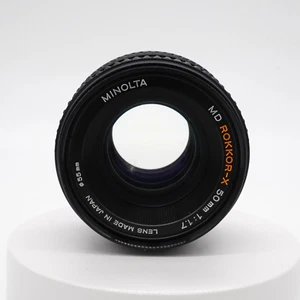Minolta MD Rokkor-X 50mm f1.7 Manual Focus Prime Camera Lens Read!! - Picture 1 of 4