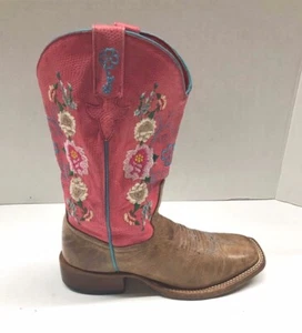 Macie Bean Youth 6 Square Toe Boots MK7047 - Picture 1 of 9