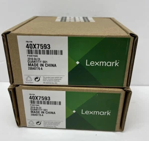 Lot 2 Lexmark 40X7593 Paper Pick Roller MS310 MS410 MS510 MS610 MX510 40X8443 - Picture 1 of 3