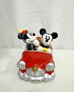 Minnie und Mickey Mouse Walt Disney Retro Auto Magnet Salz & Pfefferstreuer Set - Bild 1 von 10
