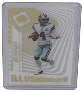 Tarjeta de fútbol americano Dak Prescott 2021 Panini Illusionists Dallas Cowboys #8 - Imagen 1 de 2