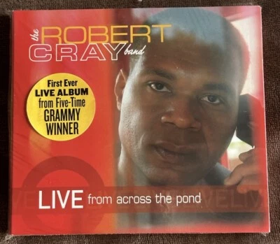 Robert Cray  “Live From Across The Pond” 2006 Nozzle Records 2 CD Digipak - Image 1 of 2