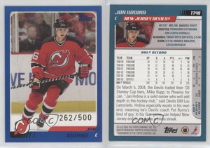 2003-04 Topps Traded Blue /500 Jan Hrdina #TT49