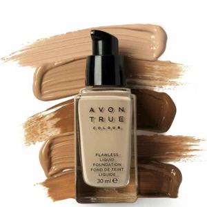 Avon True Colour Flawless Liquid Foundation SPF15 - 1 oz - 30 ml / Various Shade - Picture 1 of 84