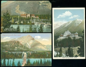 3 POSTCARDS - BANFF, ALBERTA - Imagen 1 de 1