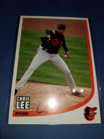Chris Lee Baltimore Orioles Autographed Postcard Fanfest Cover