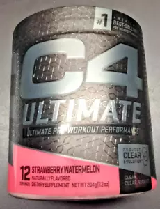 Cellucor C4 Ultimate PreWorkout - 20 Servings Strawberry Watermelon 12 Servings - Picture 1 of 4