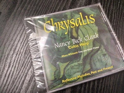Nancy Bick Clark "Celtic Harp" (Chrysalis) Marc Whitsett: Flute. New Sealed CD. Foto 1 de 4