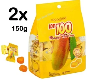 Mango Gummy 2x 150g / 5.29oz Malaysia Brand LOT 100 Sweets Candy Snack Cocoaland - Picture 1 of 10