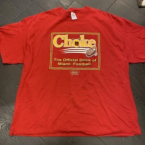 Smack Talk College Sports T Shirt Size 2XL Miami Choke Rivalry Joke - Picture 1 of 6