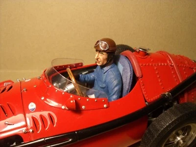 1/18 FIGURE  FANGIO  DRIVING  MASERATI  VROOM  UNPAINTED  CMC  CMR  MINICHAMPS  - Image 1 of 4