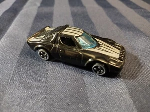 Summer No S-673 Lancia Diecast Black Car Loose No Packaging Excellent Condition - Picture 1 of 5