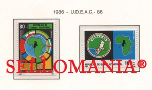 1986 UNION ESTADOS AFRICA CENTRAL STATES 85 86 ** MNH GUINEA ECUATORIAL TC21949 - Imagen 1 de 1