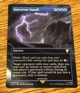 MTG Lord of the Rings, Sorcerous Squall - Extended Art - Picture 1 of 1
