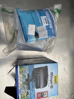 Tetra Whisper IQ Power Filter, 175 GPH, with 11 Filters , 30 Gallon Return CP - Image 1 of 4