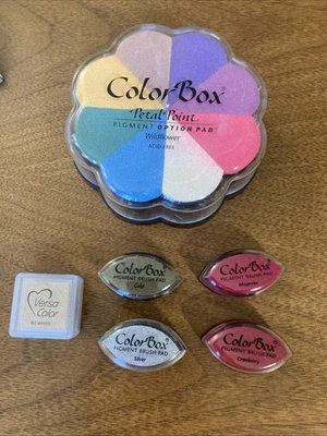 Almohadilla de opción de pigmento ColorBox en flores silvestres y almohadillas de cepillo de pigmento individuales Foto 1 de 4