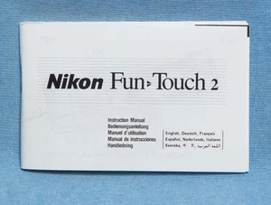 Cámara Nikon Fun Touch 2 35 mm solo manual - Imagen 1 de 1
