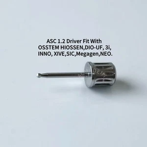 Dental Angled Screwdriver Angulated Screw Ratchet Driver AS FitWith 1.2 OSSTEM - Picture 1 of 4