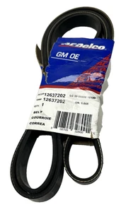 12637202 OEM ACDelco V-Ribbed Serpentine Belt 2003-2007 Chevrolet Silverado 1500 - Picture 1 of 11