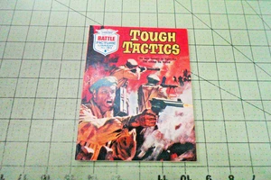 BATTLE Picture Library # 193 TOUGH TACTICS  WW2 WAR EARLY COMIC - Picture 1 of 2