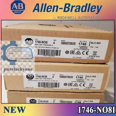 1746-NO8I /A Surplus Sealed 1746-NO8I /A SLC500 Analog Current Output Module 1pc - Image 1 of 3